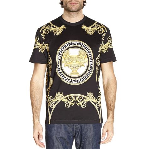 versace men t shirt ebay|authentic Versace shirt.